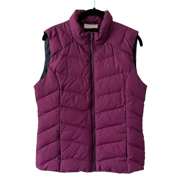 Mountain Warehouse Zip Up Down Filled Outdoor Casual Puffer Vest Purple 8 - Picture 1 of 13